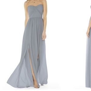 Social Bridesmaids Dress in Platinum